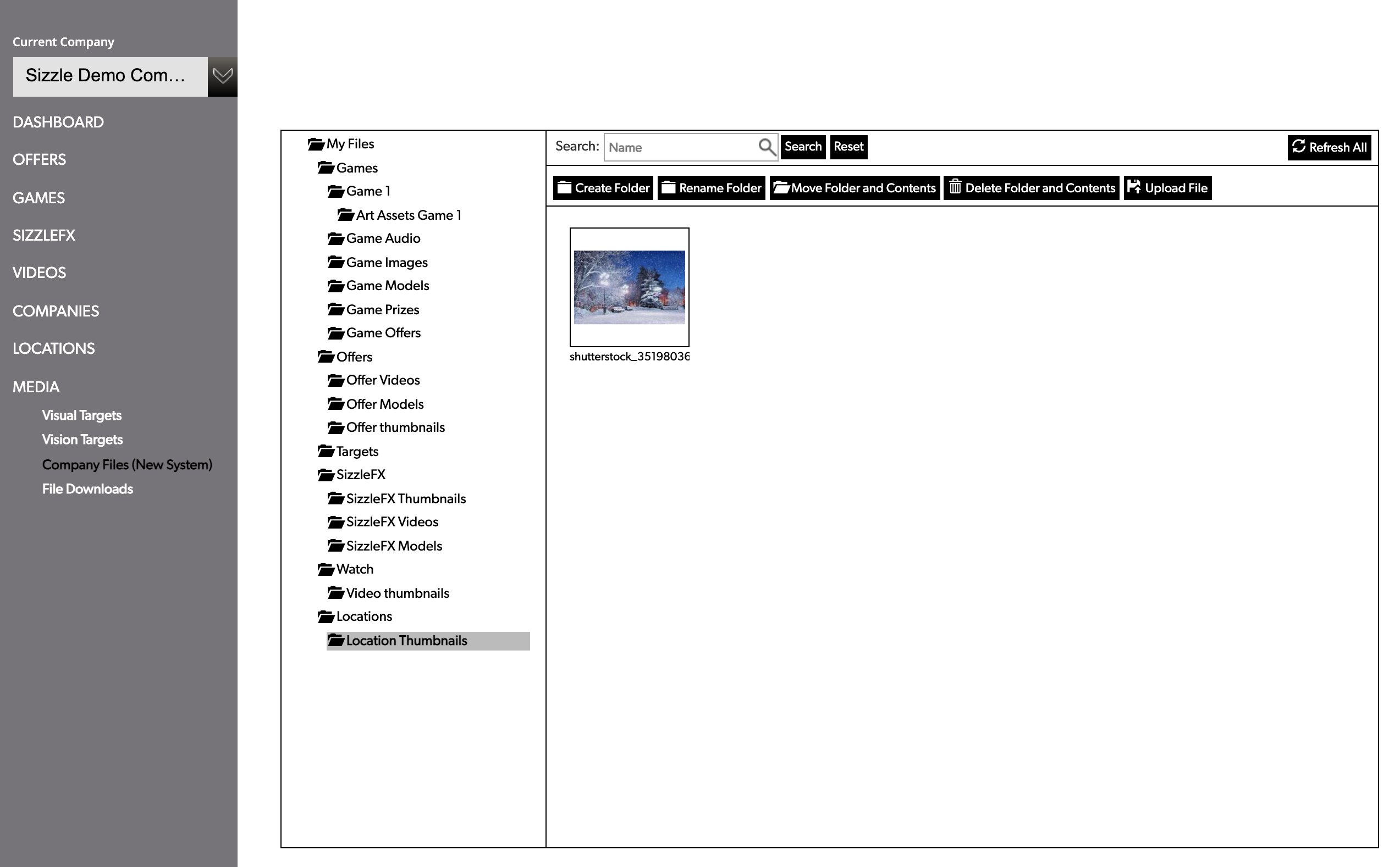 Creating your media library structure