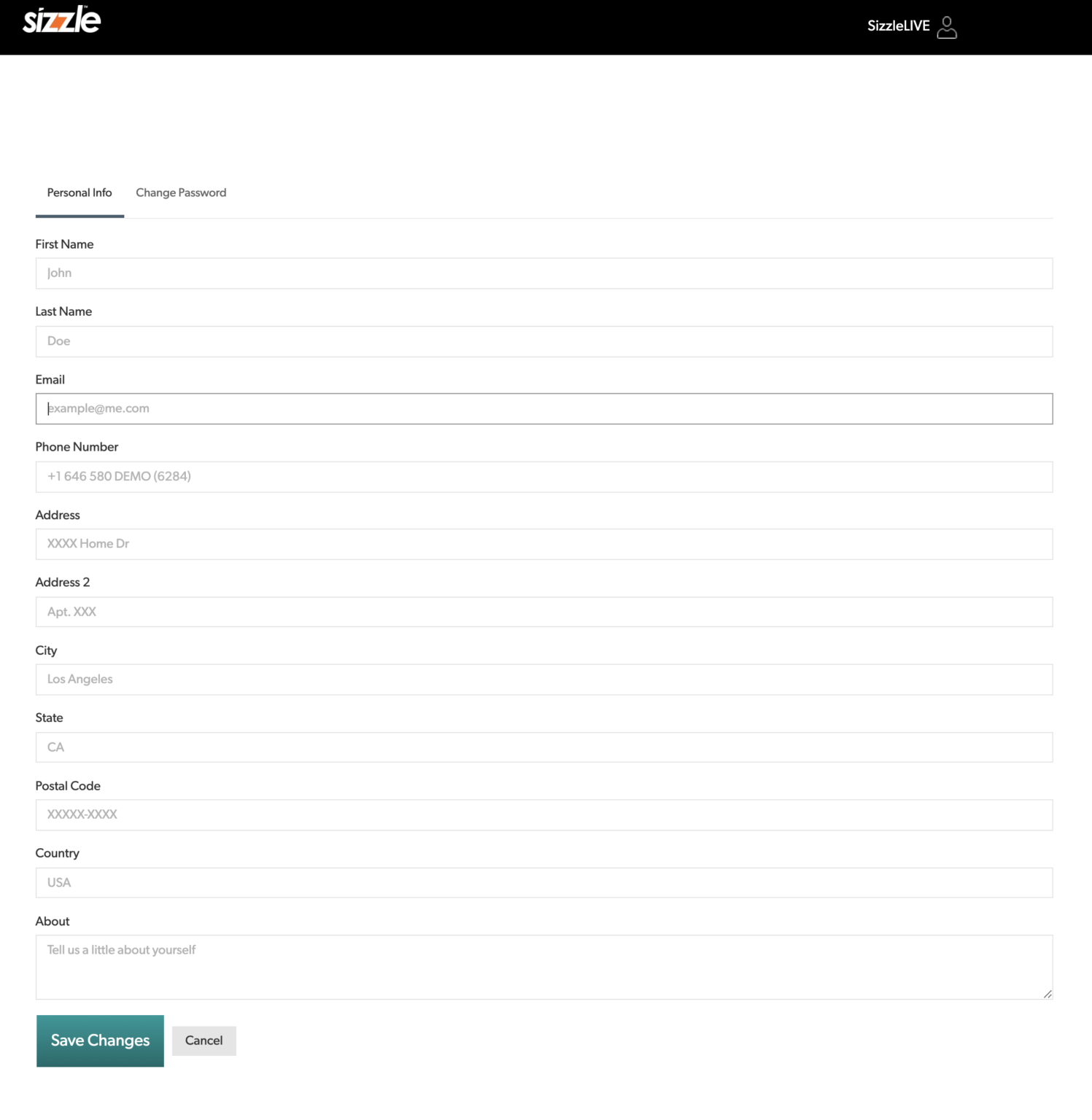 Change Your Account Email Address – Sizzle Docs